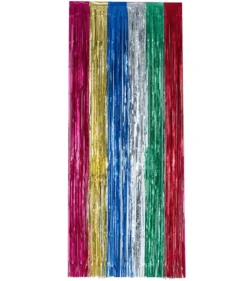 Gekleurd Deurgordijn Folie 2,4m