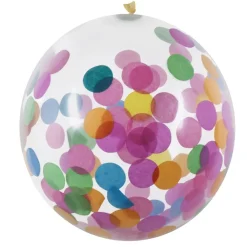 Gekleurde Ballonnen Confetti 30cm 5st