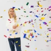 Gekleurde Confetti Kanon Folie 40cm