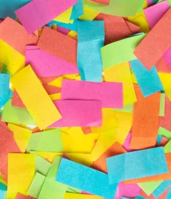 Gekleurde Confetti Kanon Papier Streepjes 40cm