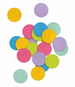 Gekleurde Confetti Stippen Papier 50gr