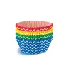 Gekleurde Cupcake Vormpjes 3,5cm 40st