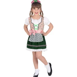 Gekleurde Dirndl Jurk Oktoberfest Meisje