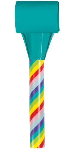 Gekleurde Feesttoeters 8st