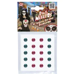 Gekleurde Gezicht Stickers 40st