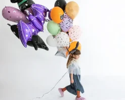 Gekleurde Halloween Ballonnen 30cm 50st