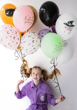 Gekleurde Halloween Ballonnen 30cm 50st