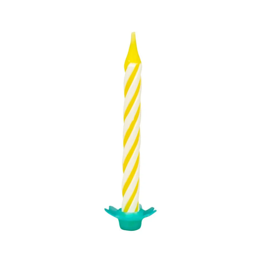 Gekleurde Kaarsen 5cm 24st