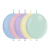 Gekleurde Knoopballonnen Pastel 30cm 50st