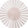 Gekleurde Papieren Waaiers Pastel 35cm 3st