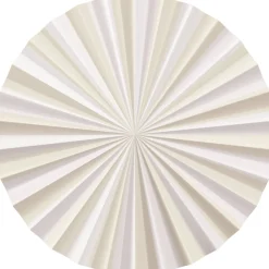 Gekleurde Papieren Waaiers Pastel 35cm 3st