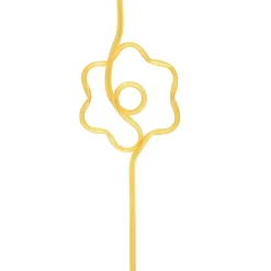 Gekleurde Rietjes Bloem 5st