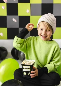 Gekleurde Snackbakje Gaming 6st