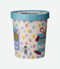 Gekleurde Snoepbakje 70 Jaar 12cm