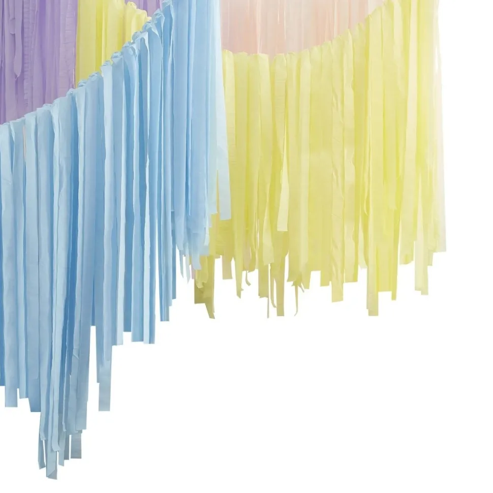 Gekleurde Wanddecoratie Slingers Pastel
