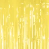 Gele Deurgordijn Metallic Folie 2m