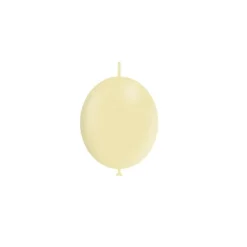 Gele Knoopballonnen 15cm 100st