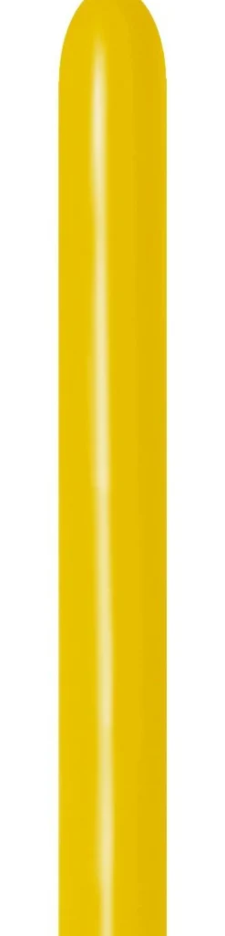 Gele Modellleerballonnen 1,52m 50st