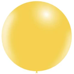 Gele Reuze Ballon XL 91cm