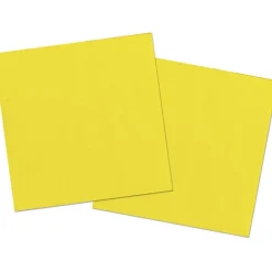 Gele Servetten 3 Laags 33cm 20st