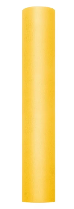Gele Tule Rol 30cm 9m