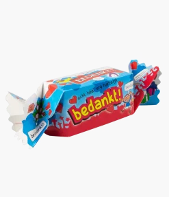 Geschenkdoosje Bedankt Blauw 26cm