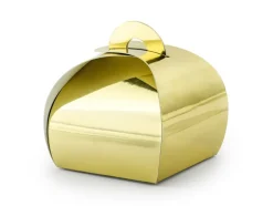 Geschenkdoosjes Goud 6cm 10st