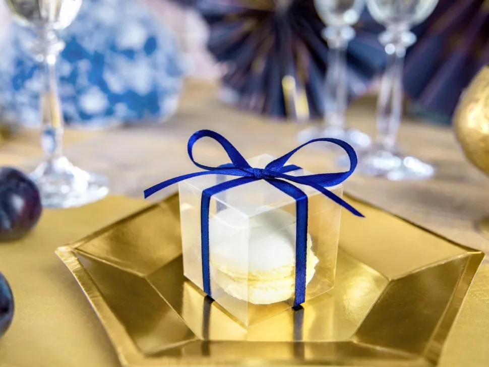 Geschenkdoosjes Kubus Doorzichtig 5cm 10st