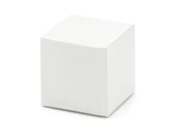 Geschenkdoosjes Kubus Wit 5cm 10st