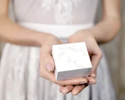 Geschenkdoosjes Tak Goud 6cm 10st