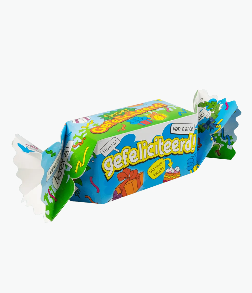 Geschenkdoosje Super Gefeliciteerd 26cm