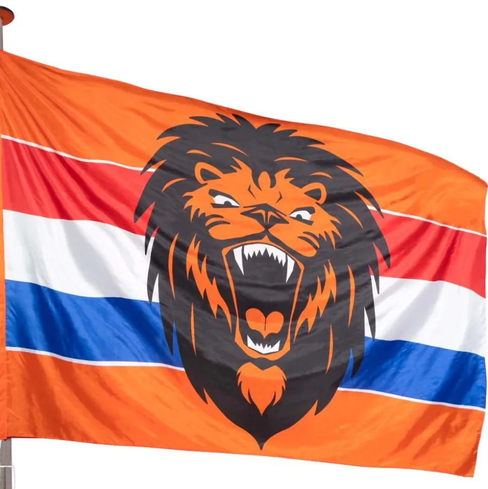 Gevelvlag Brullende Leeuw Xxl 3m