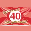 Gevelvlag 40 Jaar Getrouwd 1,5m