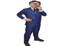 Gomez Addams Kostuum Donkerblauw Heren