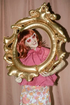 Gouden Ballon Frame 95cm