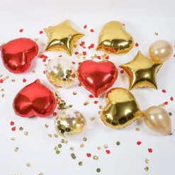 Gouden Ballonnen Confetti 30cm 5st