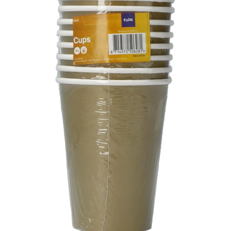 Gouden Bekers Karton 350ml 8st