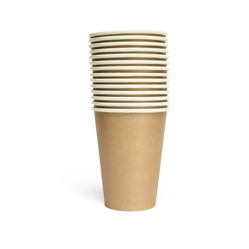 Gouden Bekers Papier 210ml 14st