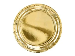 Gouden Borden Papier 23cm 6st