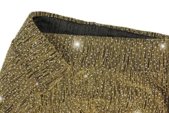 Gouden Broek Dames Flared Glitter