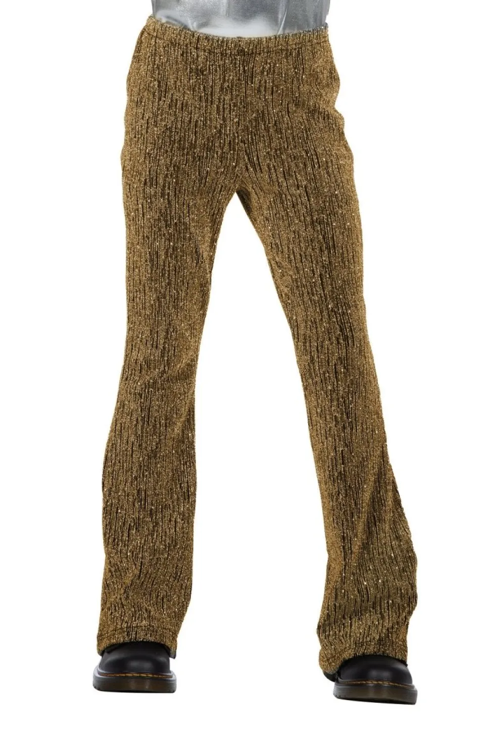 Gouden Broek Meisje Glitter Flared