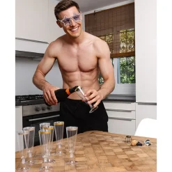Gouden Champagne Glazen 4st