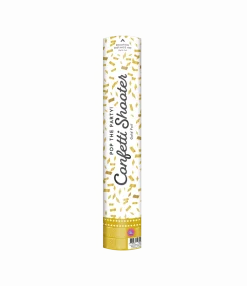 Gouden Confetti Kanon Folie Snippers 40cm