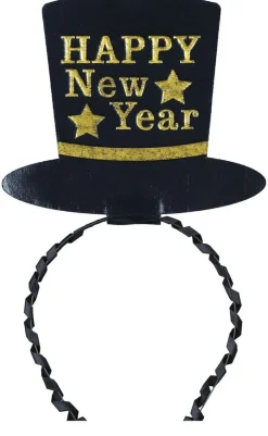 Gouden Happy New Year Haarband