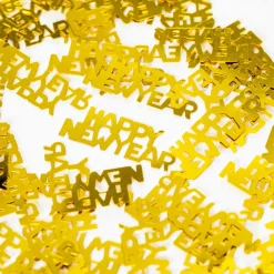 Gouden Happy New Year Tafelconfetti 14g