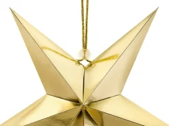 Gouden Lampion Ster 30cm