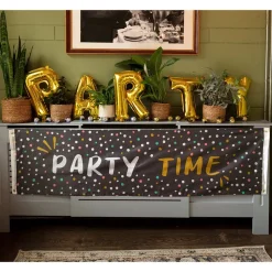 Gouden Letterslinger Party 3m
