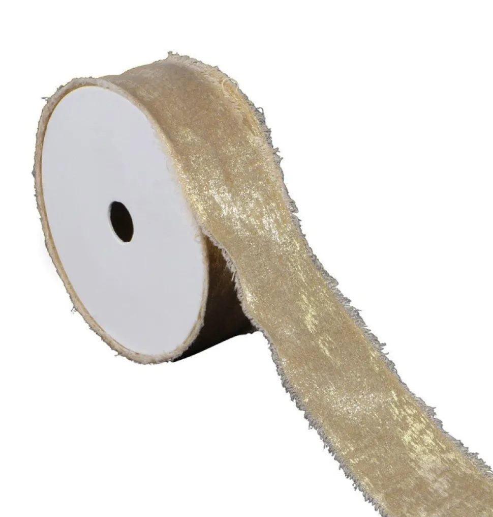 Gouden Lint Satijn 3Cm 5m