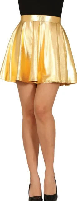 Gouden Rok Metallic