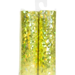 Gouden Serpentines Holografisch 4m 18 ringen 2st